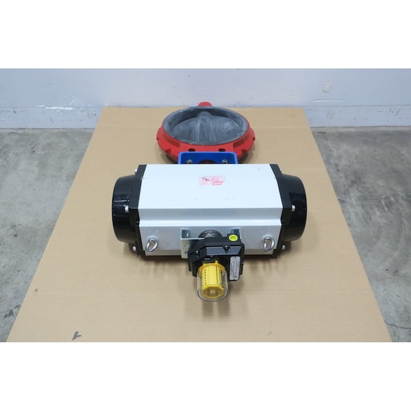 Media Valve MOSITES C30N PNEUMATIC STEEL WAFER FMYB-5120 12IN CONTROL VALVE 3120-110-130 - main